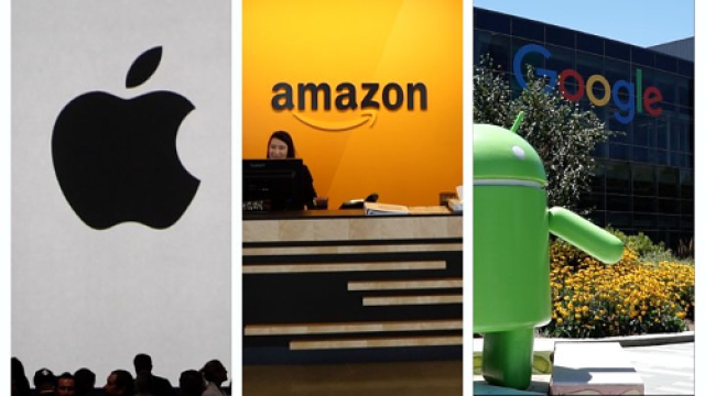 Google "and" Amazon "