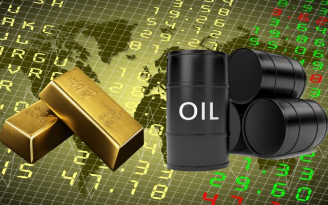 The performance of oil and gold