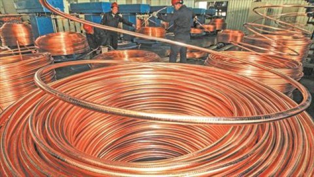 ارتفاع النحاس لأعلى مستوى منذ 2011