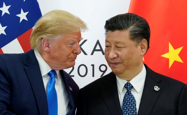 Signing agreement America China