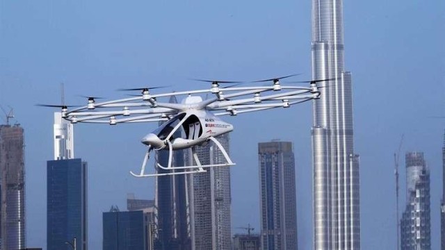 خدمة التاكسي الجوي في دبي خلال 3 سنوات