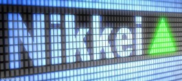 Japanese stock indices fell at the end of today's session; the Nikkei 225 declined by approximately 1.23%.