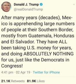 Border and Trump