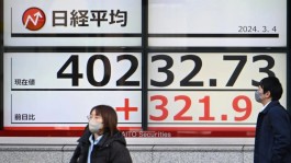 Japan stocks higher at close of trade; Nikkei 225 up 0.75%