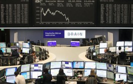 European stock indices declined during the session amid renewed tensions in the Middle East.
