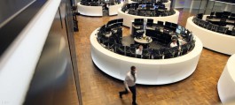 European shares fall as China package rally fades