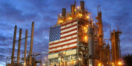 Oil is falling