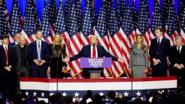 US stocks, Treasury yields extend gains on Trump advance