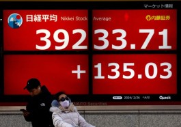 Japan's Nikkei opens 0.60% higher