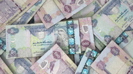 2.681 trillion dirhams, assets of 10 UAE banks at the end of September